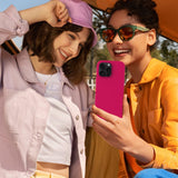 EIDERWOOD iPhone 16 Pro Max Silikone Cover - Foret Inderside - Koralrød