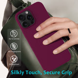 EIDERWOOD iPhone 16 Pro Max Silikone Cover - Foret Inderside - Vinrød