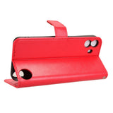 Ingenting CMF Telefon 1 - EIDERWOOD Faux Leather Flip Cover m. Stropp - Rød