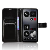 Ingenting CMF Telefon 1 - EIDERWOOD Faux Leather Flip Cover m. Stropp - Svart