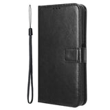 Ingenting CMF Telefon 1 - EIDERWOOD Faux Leather Flip Cover m. Stropp - Svart