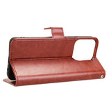 Honor 200 Smart - EIDERWOOD Kunstlæder Flip Cover m. Strop - Brun