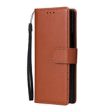 Samsung Galaxy Z Fold6 - EIDERWOOD Kunstlæder Flip Cover - Brun