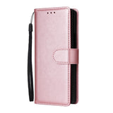 Samsung Galaxy Z Fold6 - EIDERWOOD Kunstlæder Flip Cover - Lyserød