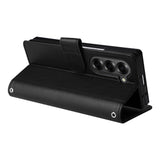 Samsung Galaxy Z Fold6 - EIDERWOOD Kunstlæder Flip Cover - Sort