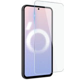 Samsung Galaxy S24 FE 3-i-1 beskyttelsessett m. Deksel / Skjermbeskytter / Kameralinsebeskytter - Gjennomsiktig