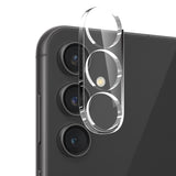 Samsung Galaxy S24 FE 3-i-1 beskyttelsessett m. Deksel / Skjermbeskytter / Kameralinsebeskytter - Gjennomsiktig