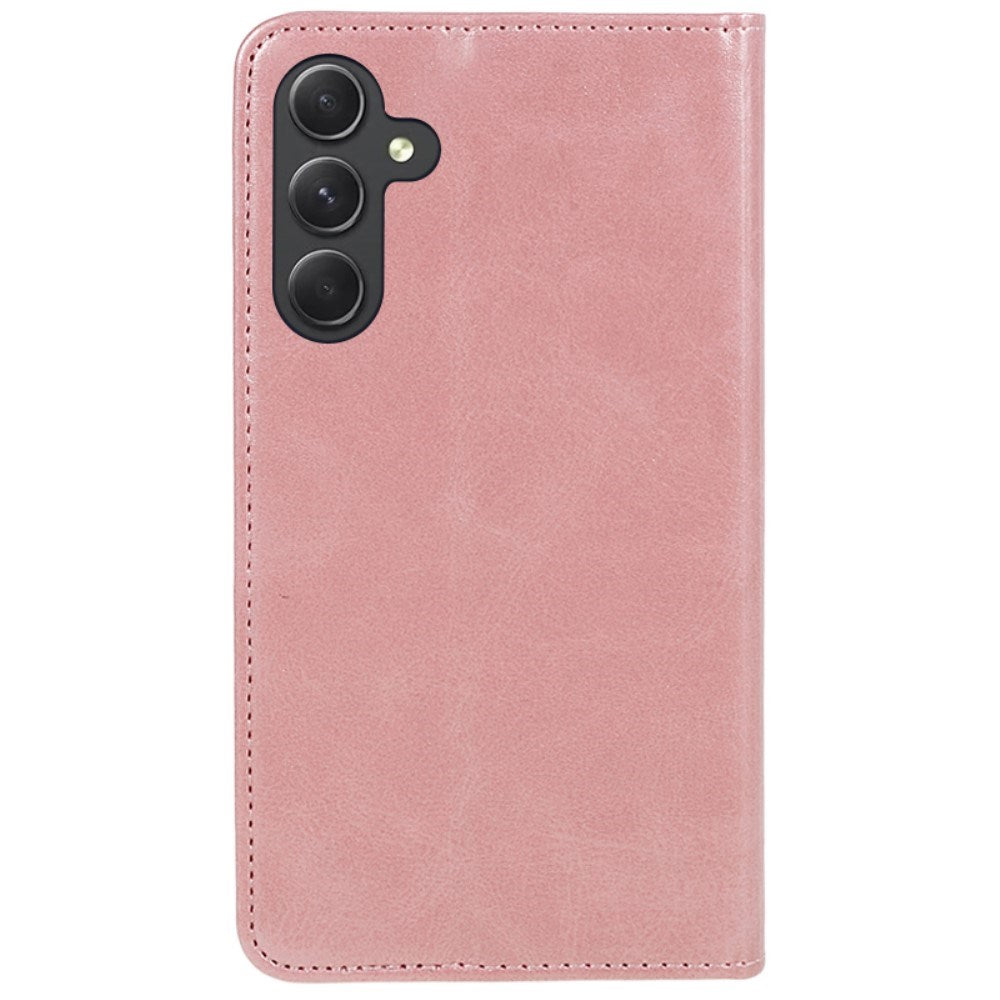 EIDERWOOD Samsung Galaxy A16 (4G/5G) Flip-deksel m. Lommebok - Faux Leather - Rose Gold