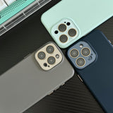 EIDERWOOD iPhone 14 Pro Silikone Bagside Cover m. Indbygget Kamerabeskyttelse - Sort