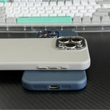 EIDERWOOD iPhone 14 Pro Silikone Bagside Cover m. Indbygget Kamerabeskyttelse - Hvid