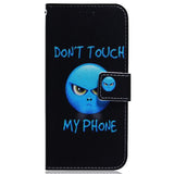 EIDERWOOD OnePlus Nord 4 (5G) Læder Flip Cover m. Pung & Print - "Don't Touch My Phone"