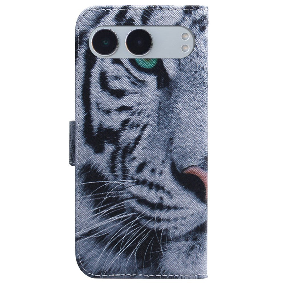 EIDERWOOD OnePlus Nord 4 (5G) Læder Flip Cover m. Pung & Print - Tiger