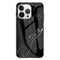 EIDERWOOD iPhone 16 Pro Max Marmor Cover m. Glasbagside - Sort