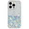 iPhone 16 Pro Max EIDERWOOD Fleksibelt Plast Glitter Bagside Cover - Gennemsigtig / Hvid