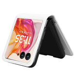 EIDERWOOD Motorola Razr 50 Ultra 5G deksel i kunstskinn m. Kortholder - Hvit