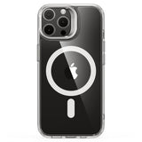 iPhone 16 Pro Max ESR Kickstand Hybrid Bakdeksel - MagSafe-kompatibel - Gjennomsiktig / Hvit