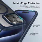 iPhone 16 ESR Hybrid Bakdeksel - MagSafe-kompatibel - Gjennomsiktig / Blå