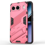 EIDERWOOD OnePlus Nord 4 (5G) Hybrid Craftsman Bakdeksel m. Stativ - Rosa