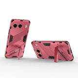 EIDERWOOD OnePlus Nord 4 (5G) Hybrid Craftsman Bakdeksel m. Stativ - Rosa