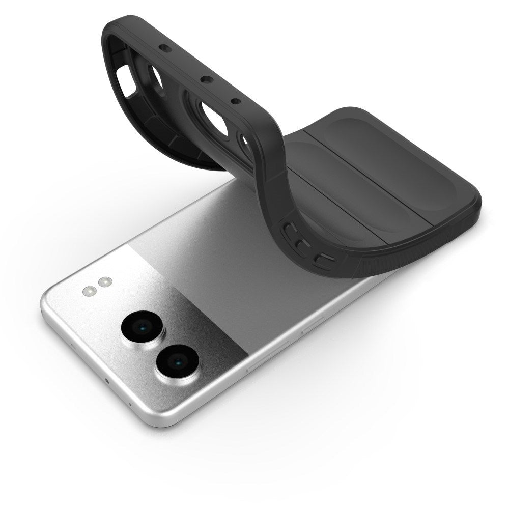 EIDERWOOD OnePlus Nord 4 (5G) fleksibelt plastdeksel - svart