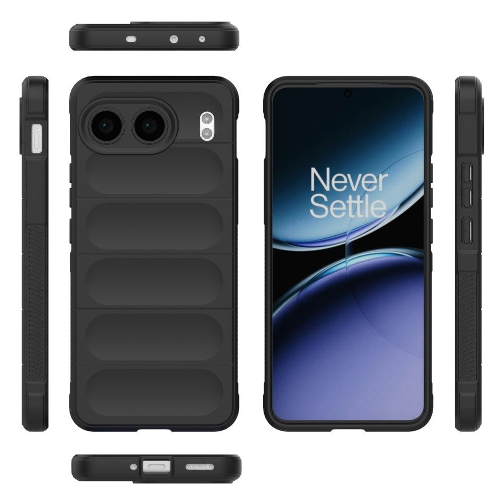 EIDERWOOD OnePlus Nord 4 (5G) fleksibelt plastdeksel - svart