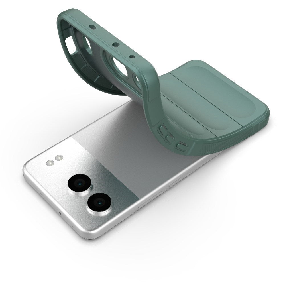 EIDERWOOD OnePlus Nord 4 (5G) Fleksibelt plastdeksel - Grønn