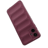 EIDERWOOD Samsung Galaxy A06 fleksibelt plastdeksel - Burgundy
