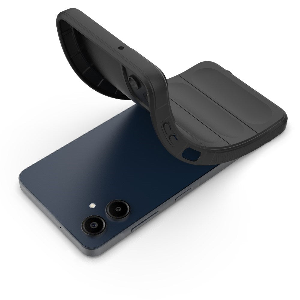 EIDERWOOD Samsung Galaxy A06 fleksibelt plastdeksel - mørkegrå