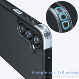 EIDERWOOD Samsung Galaxy A16 (4G/5G) Hybrid Bakdeksel - Gjennomsiktig / Svart