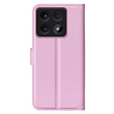 EIDERWOOD Xiaomi 14T Pro Litchi Leather Flip Cover m. Lommebok - Rosa