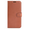 EIDERWOOD Xiaomi 14T Pro Litchi Leather Flip Cover m. Lommebok - Brun