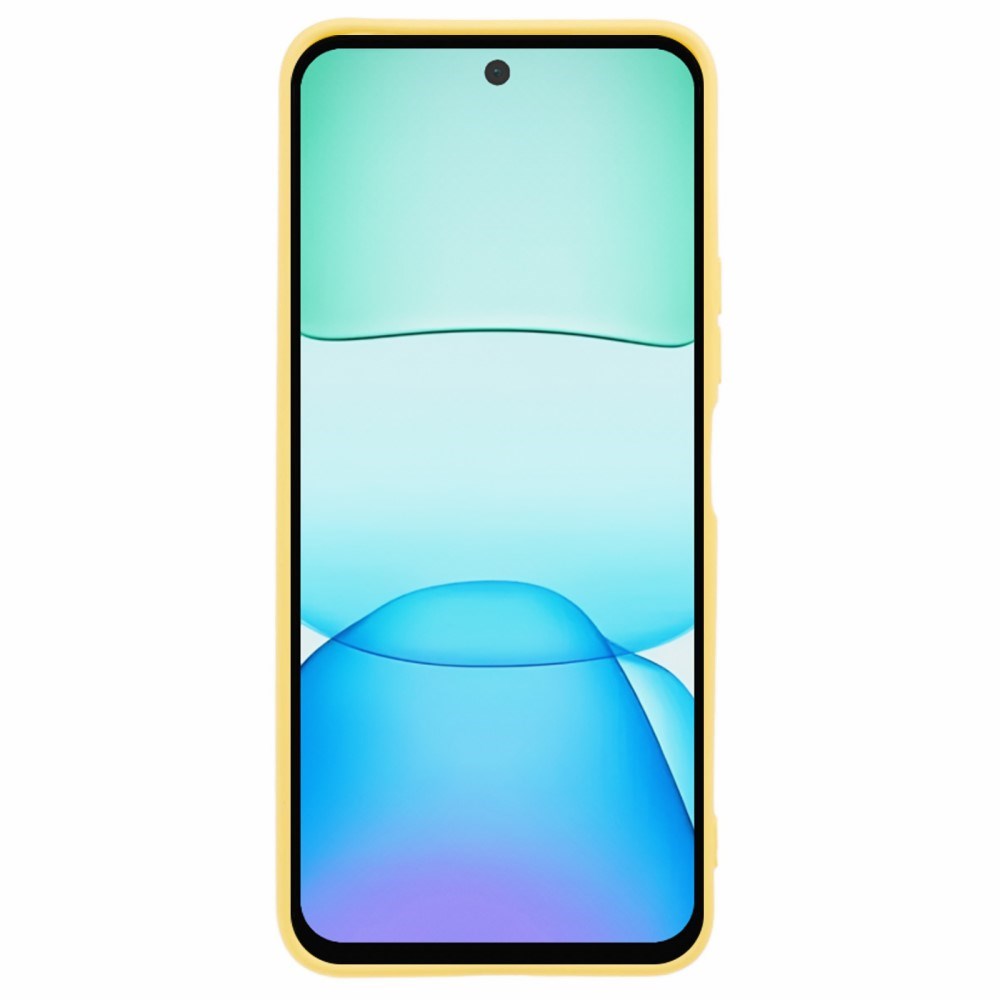 EIDERWOOD beskyttelsesdeksel til Xiaomi Redmi 13 i fleksibel plast - gul