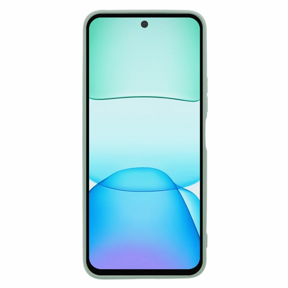 EIDERWOOD beskyttelsesdeksel til Xiaomi Redmi 13 i fleksibel plast - grønn