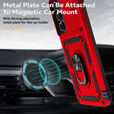 EIDERWOOD Samsung Galaxy A16 (4G/5G) Craftsman Bakdeksel m. Magnetisk Kickstand &amp; Cam Slider - Rød