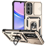 EIDERWOOD Samsung Galaxy A16 (4G/5G) Craftsman Bakdeksel m. Magnetisk Kickstand &amp; Cam Slider - Gull