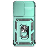 EIDERWOOD Samsung Galaxy A16 (4G/5G) Craftsman Bakdeksel m. Magnetisk Kickstand &amp; Cam Slider - Turkis