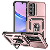 EIDERWOOD Samsung Galaxy A16 (4G/5G) Craftsman Bakdeksel m. Magnetisk Kickstand &amp; Cam Slider - Rose gull
