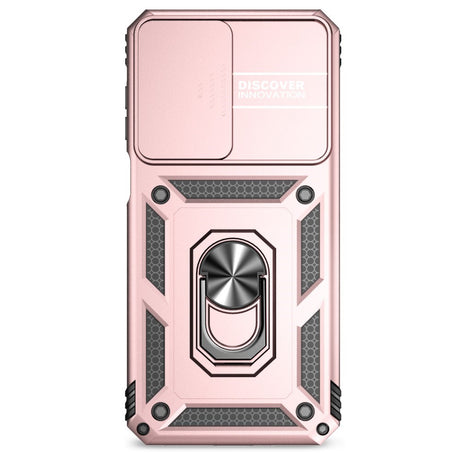 EIDERWOOD Samsung Galaxy A16 (4G/5G) Craftsman Bakdeksel m. Magnetisk Kickstand &amp; Cam Slider - Rose gull