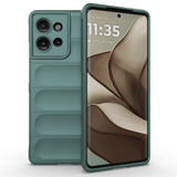 Robust deksel for Motorola Edge 50 5G - Sklisikkert anti-sjokk beskyttelsesdeksel - Grønn