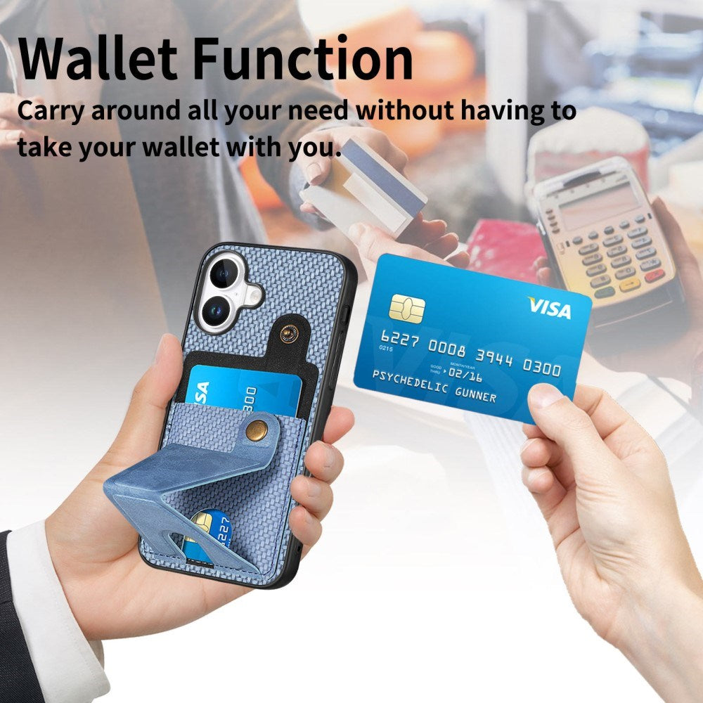 EIDERWOOD iPhone 16 Plus K-Shaped Hybrid Mobildeksel - Grønn