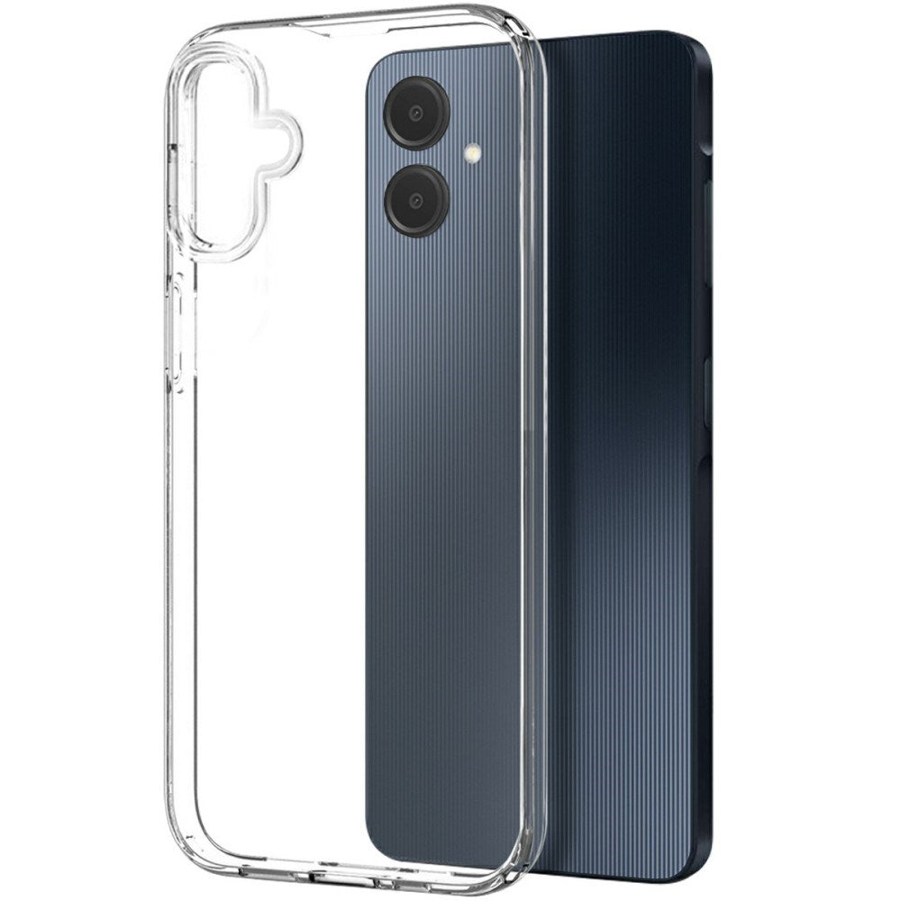 Samsung Galaxy A06 360° sett (deksel + skjermbeskytter) - Gjennomsiktig