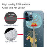 EIDERWOOD iPhone 16 Pro Max fleksibelt plastbakdeksel juledeksel - god jul - reinsdyr