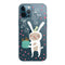 EIDERWOOD iPhone 16 Pro Max fleksibelt plastbakdeksel Juledeksel - God jul - Christmas Bunny m. Gave