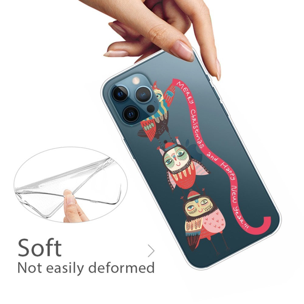 EIDERWOOD iPhone 16 Pro Max Fleksibelt plastdeksel Juledeksel - God jul - Julugler