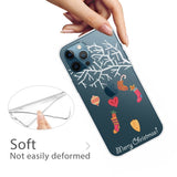 EIDERWOOD iPhone 16 Pro Max fleksibelt plastbakdeksel Juledeksel - God jul - julesokker