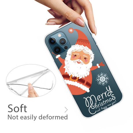 EIDERWOOD iPhone 16 Pro Max fleksibelt plastbakdeksel Juledeksel - God jul - Julenissen