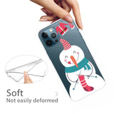 EIDERWOOD iPhone 16 Pro Max fleksibelt plastbakdeksel Juletui - god jul - snømannstrikker julestrømpe