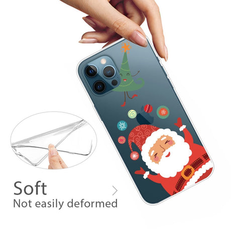 EIDERWOOD iPhone 16 Pro Max fleksibelt plastbakdeksel Juledeksel - God jul - Julenissen