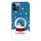 EIDERWOOD iPhone 16 Pro fleksibelt plastbakdeksel Juledeksel - God jul - Snow Globe