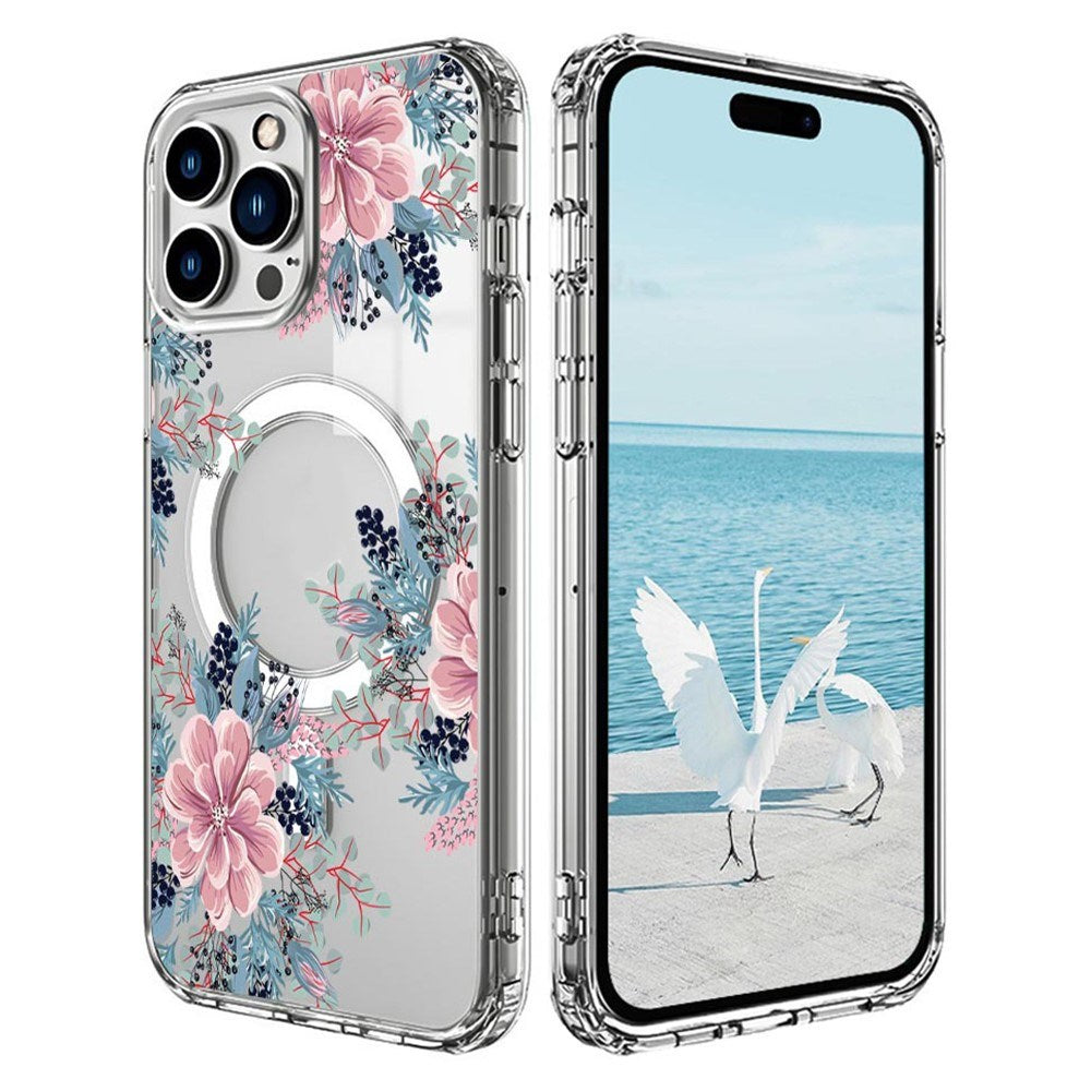 iPhone 16 Pro - EIDERWOOD Hybrid Plastik Cover - MagSafe Kompatibel - Blomster
